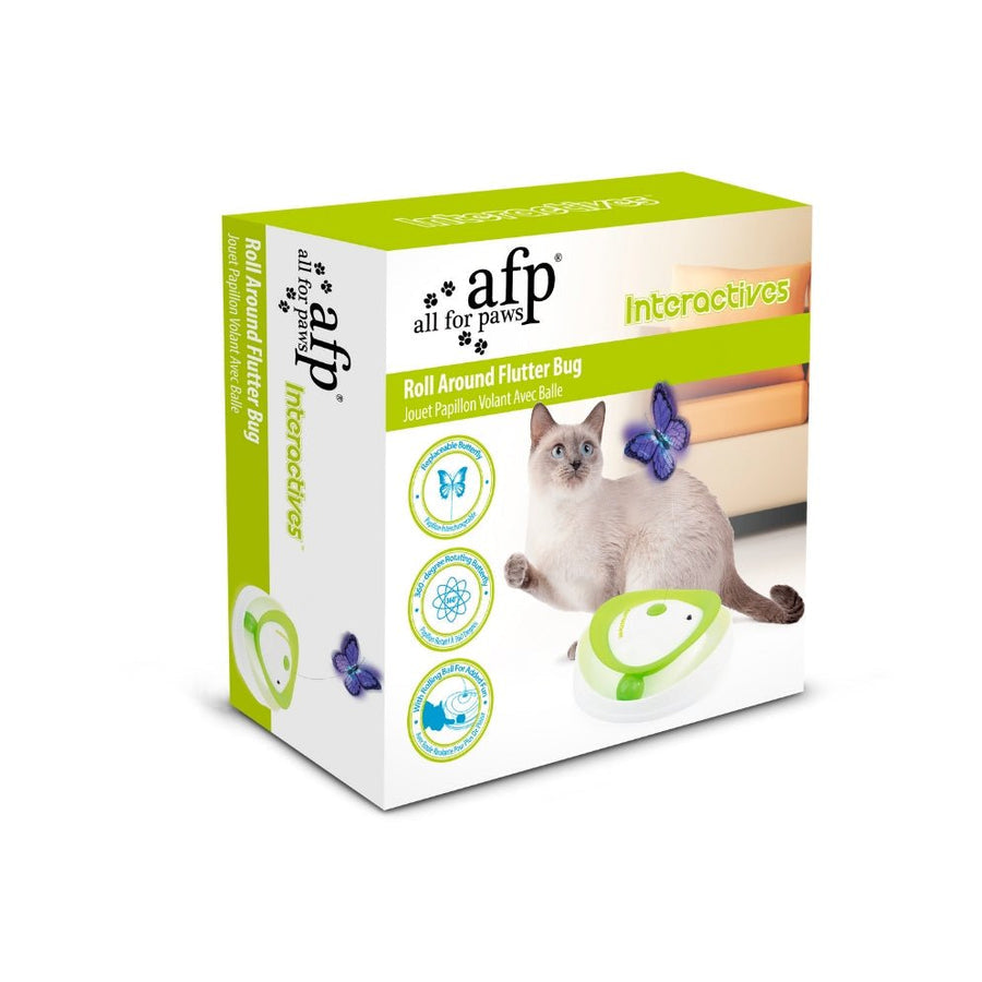 All For Paws Interactives Roll Around Flutter Bug