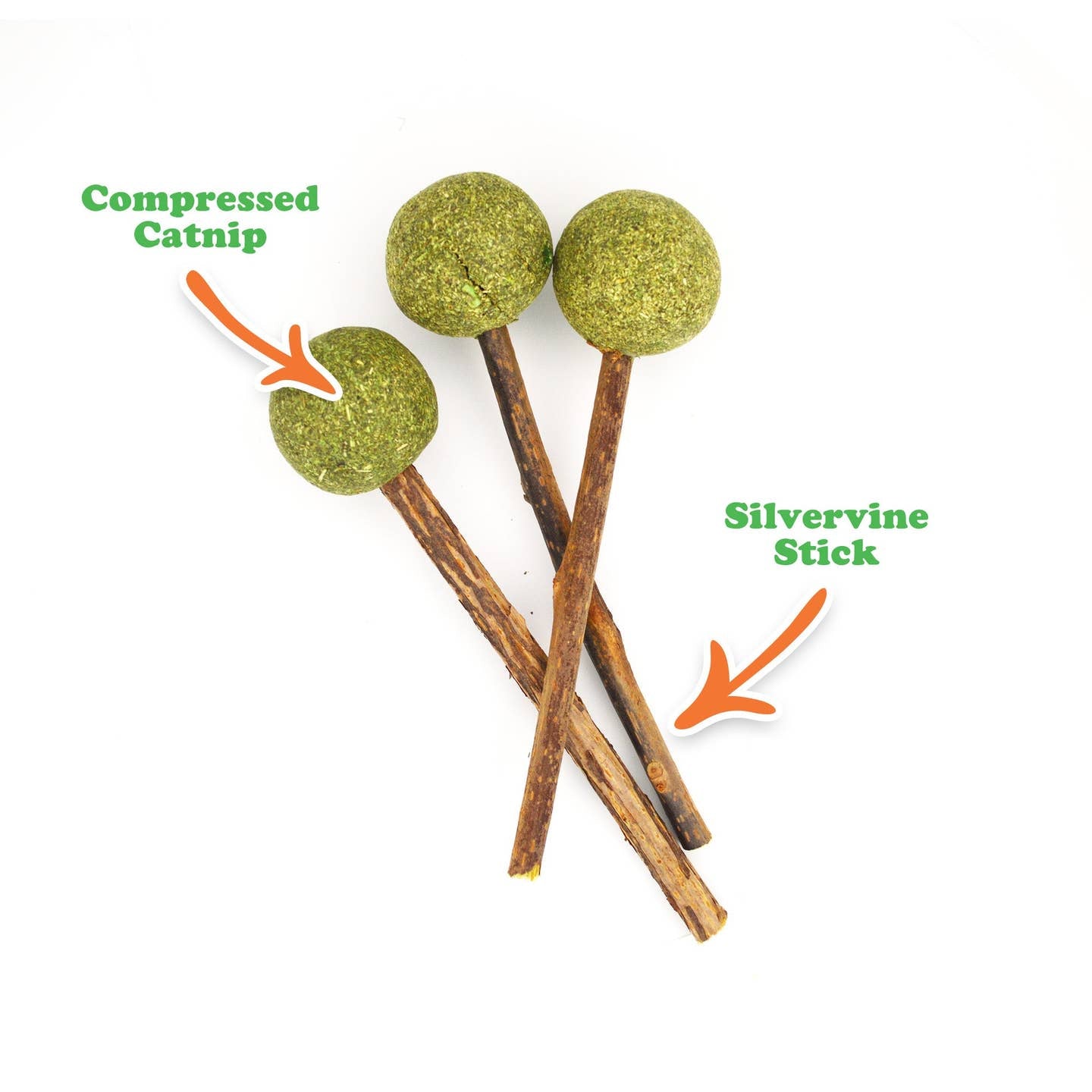 Meowijuana® Lollies - Silvervine Sticks with Catnip - Illawarra Cat Rescue Support Shop