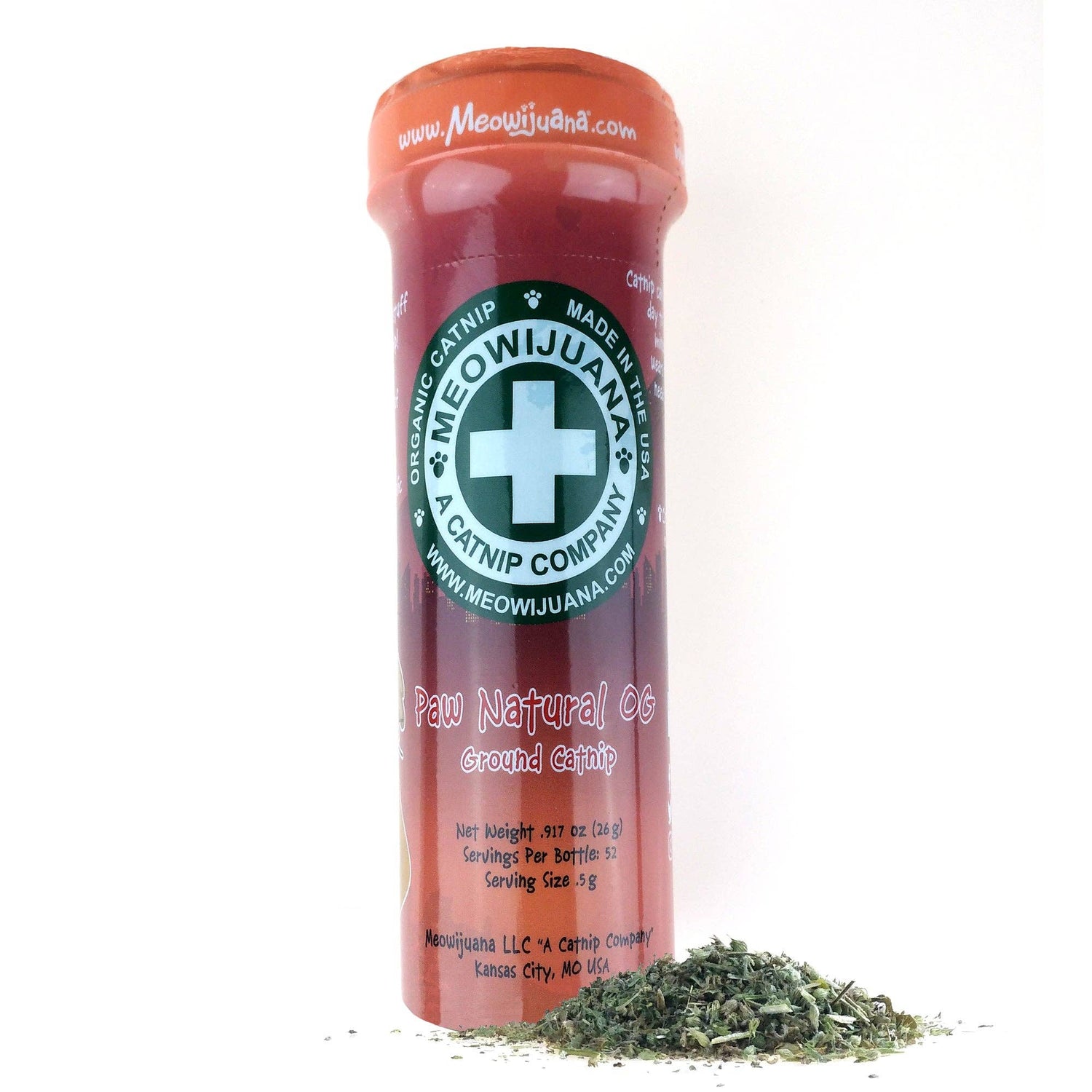 Meowijuana® Paw Natural OG - Ground Catnip - Illawarra Cat Rescue Support Shop