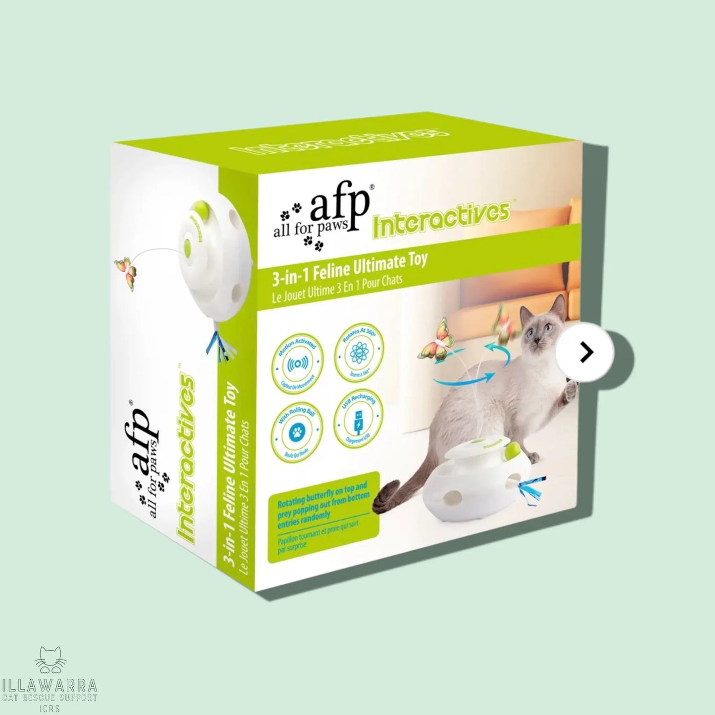 All For Paws Interactives 3-In-1 Feline Ultimate Toy All For Paws