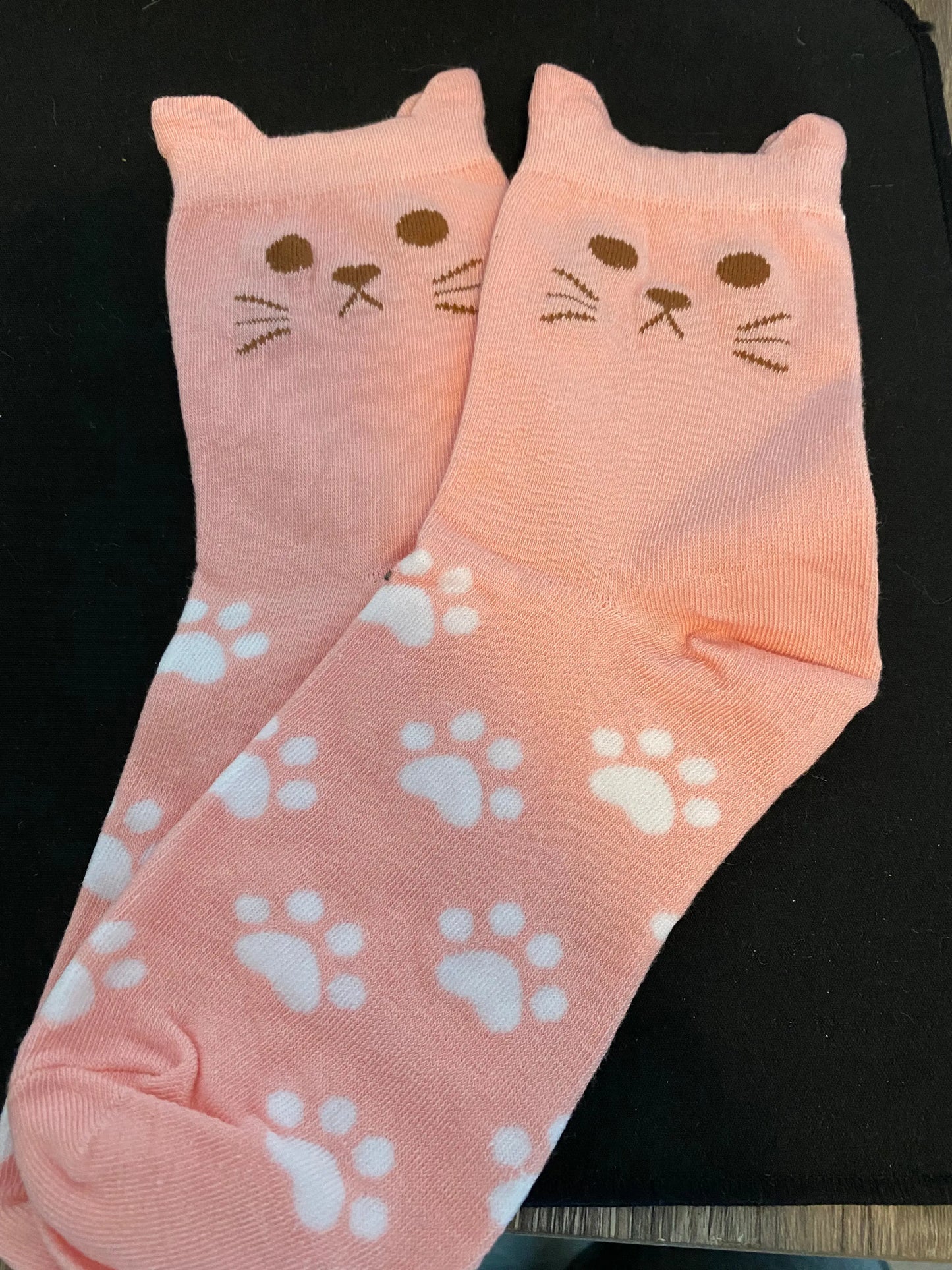 Cat Themed Socks Aus (Size 6-9) Stretch Illawarra Cat Rescue Support Shop