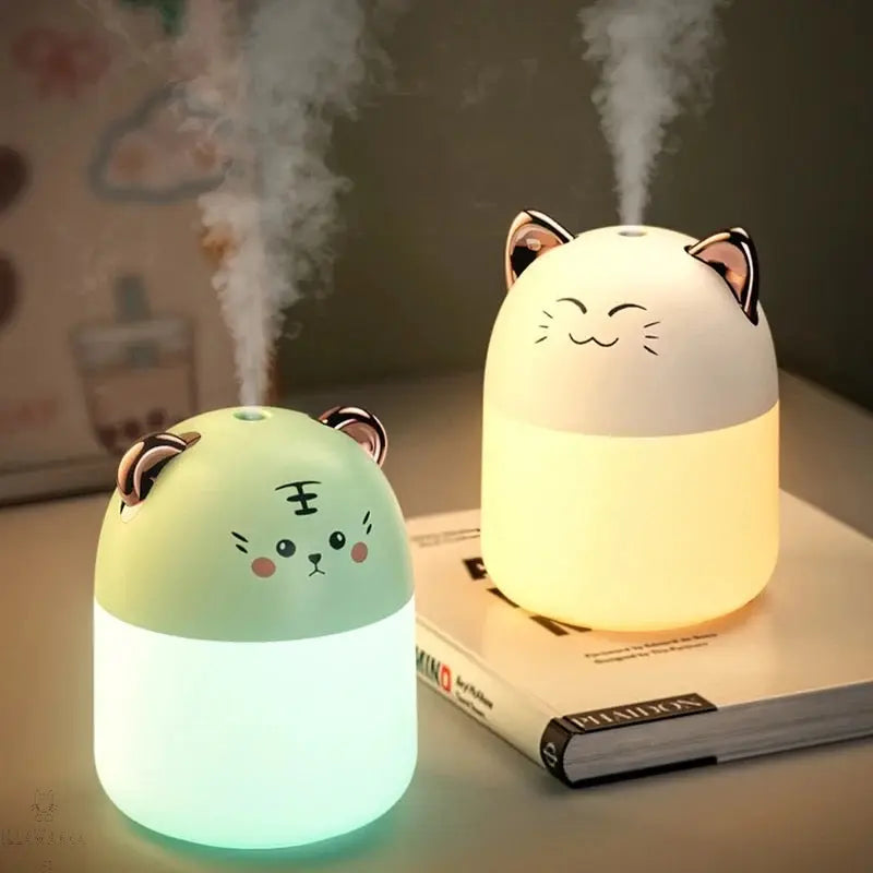 Cute Cat Humidifier - Pink Cat - USB Illawarra Cat Rescue Support Shop