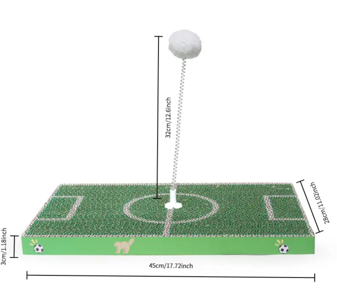 Cat Scratcher - Soccer Football Theme