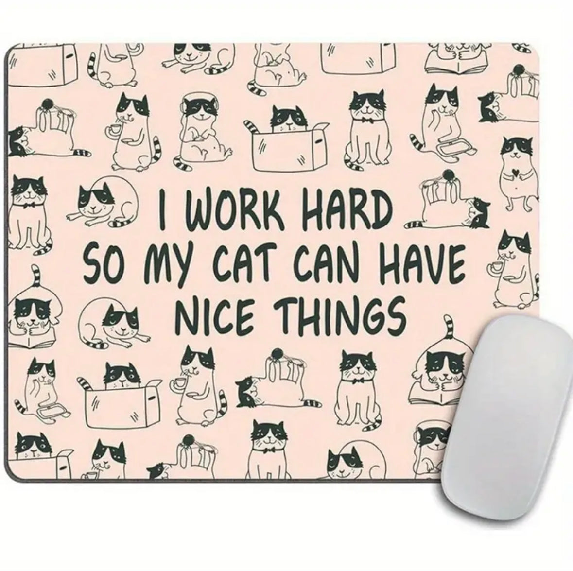 Cat Themed Mouse Pad