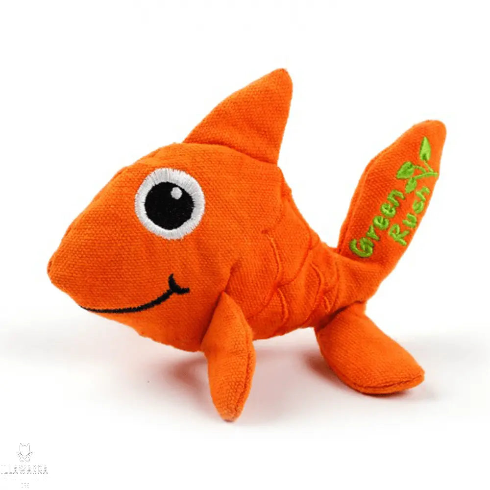 Green Rush Goldfish Cat Toy All For Paws