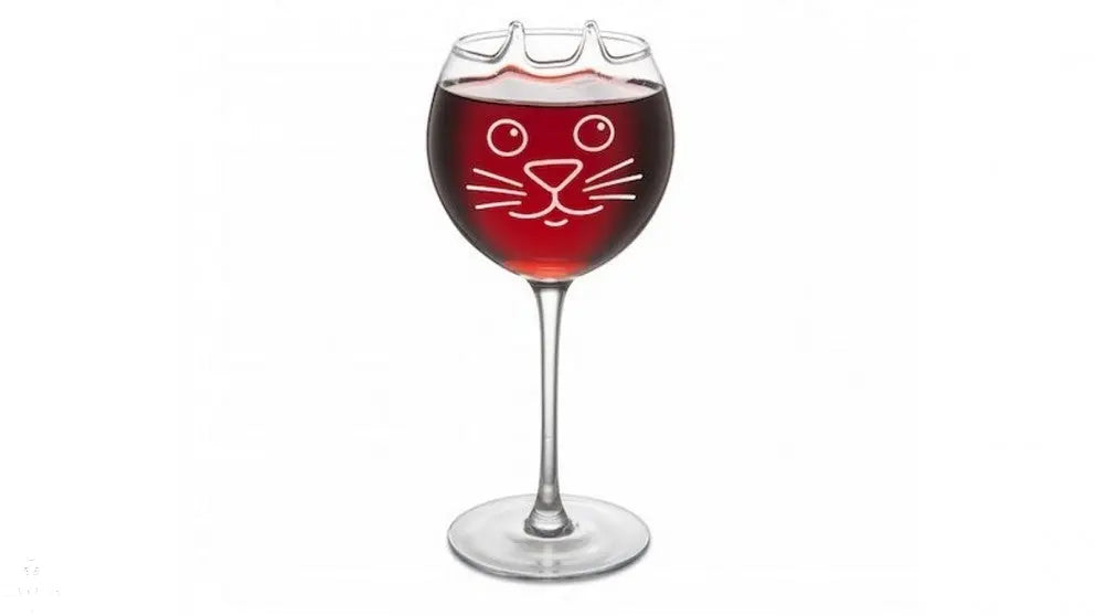 REDUCED - BigMouth The Purrfect Wine Glass Bigmouth