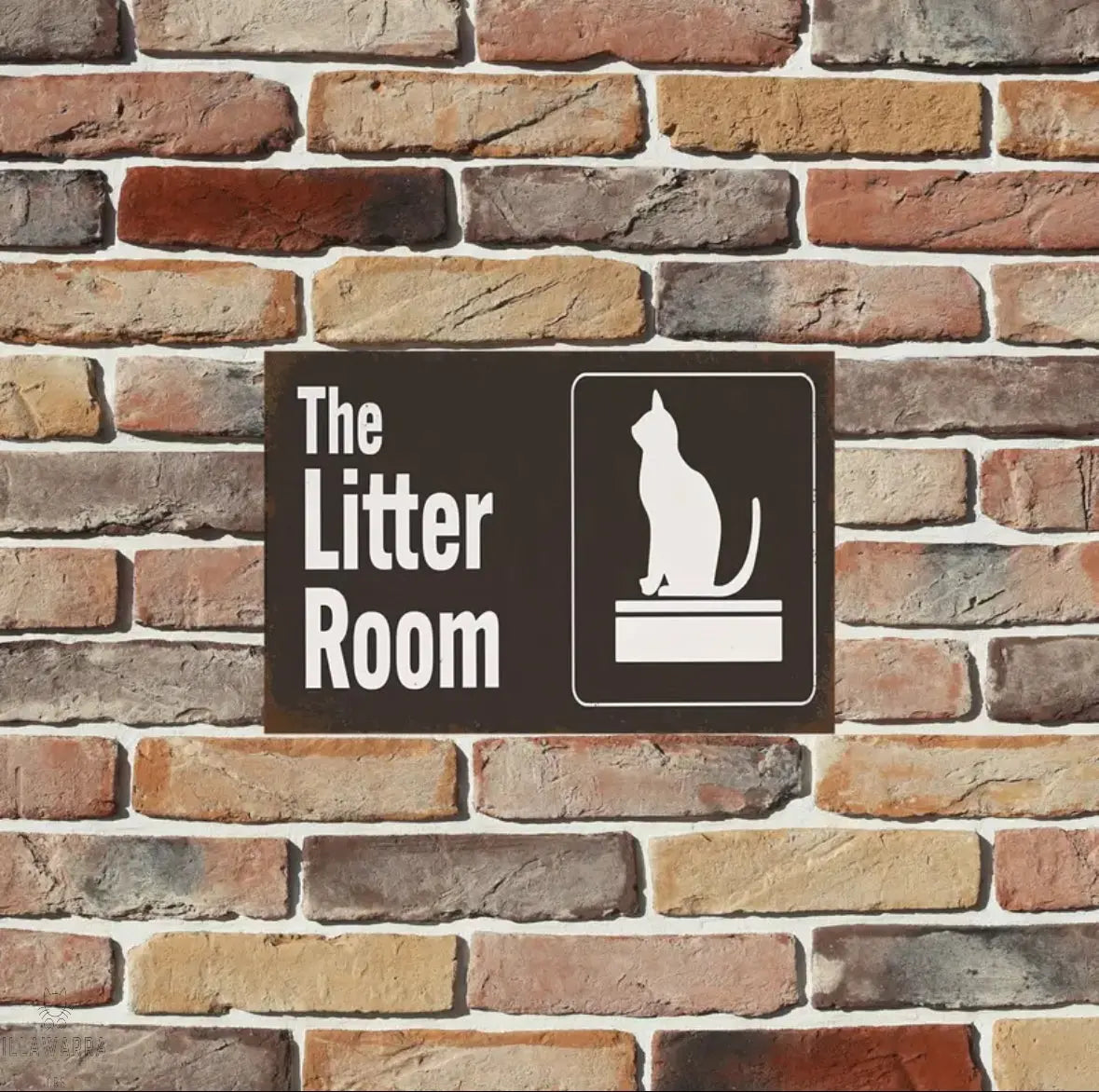 The Litter Room Metal Sign Illawarra Cat Rescue Support Shop