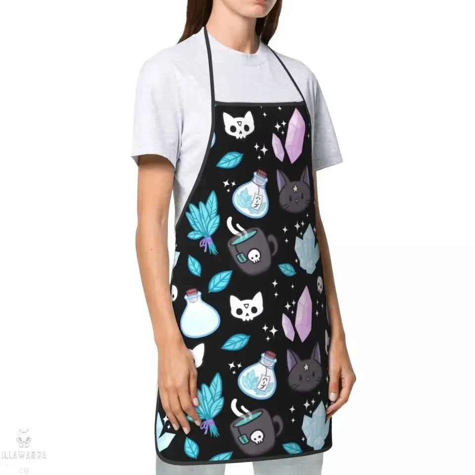 Witchy Cat Apron Illawarra Cat Rescue Support Shop