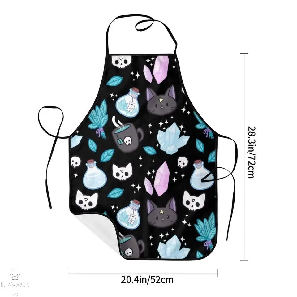 Witchy Cat Apron Illawarra Cat Rescue Support Shop