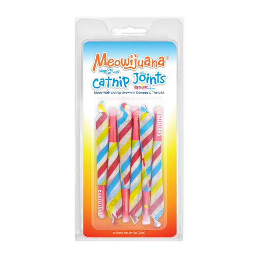 Meowijuana® Birthjays™ - Party Sized Catnip Joints