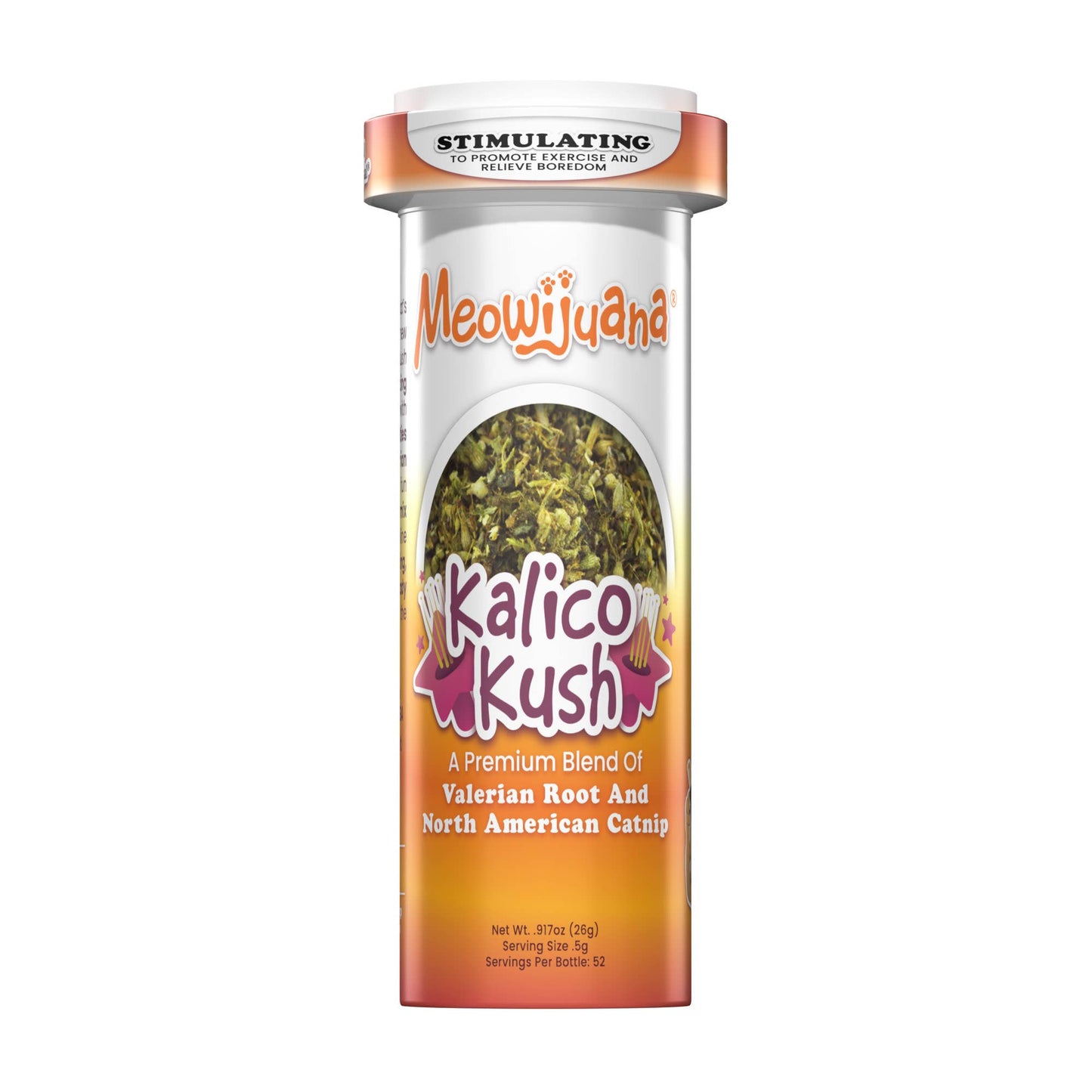 Meowijuana® Kalico Kush - Valerian Root and Catnip Blend