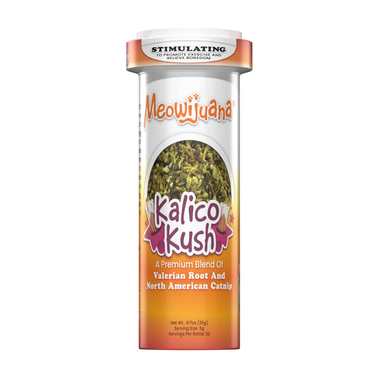 Meowijuana® Kalico Kush - Valerian Root and Catnip Blend